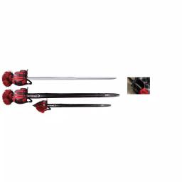 Cold Steel Scottish Broad Sword - 31.5 in. Hand-Forged Carbon Steel Reproduction thumbnail 4