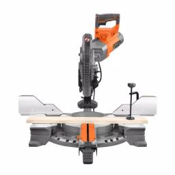 RIDGID 12 in. 15 Amp Dual Bevel Sliding Miter Saw Kit with Universal Mobile Stand thumbnail 3