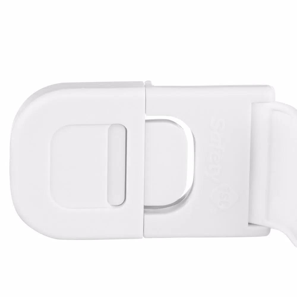 Safety 1st Multi-Purpose Appliance Latch Child Safety Locks, 2-Pack, White