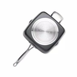 Gotham Steel 9.5 in. Ti-Ceramic Non-Stick Deep Square Fry Pan Set, 4-Piece thumbnail 3