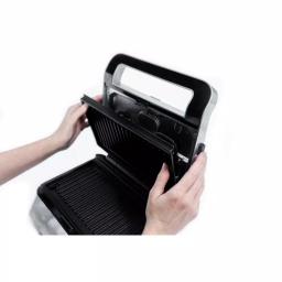 DeLonghi De'Longhi Livenza Compact 3-in-1 Indoor Grill, Sandwich Maker & Waffle Maker, 50 sq. in., Stainless Steel thumbnail 4
