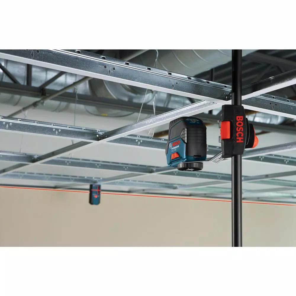 Bosch GCL 2-160 Self-Leveling Cross-Line Laser Level with Plumb Points