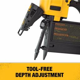 DEWALT 23-Gauge 2 in. Pin Nailer, Corded Air Nailer (DWFP2350K) thumbnail 5