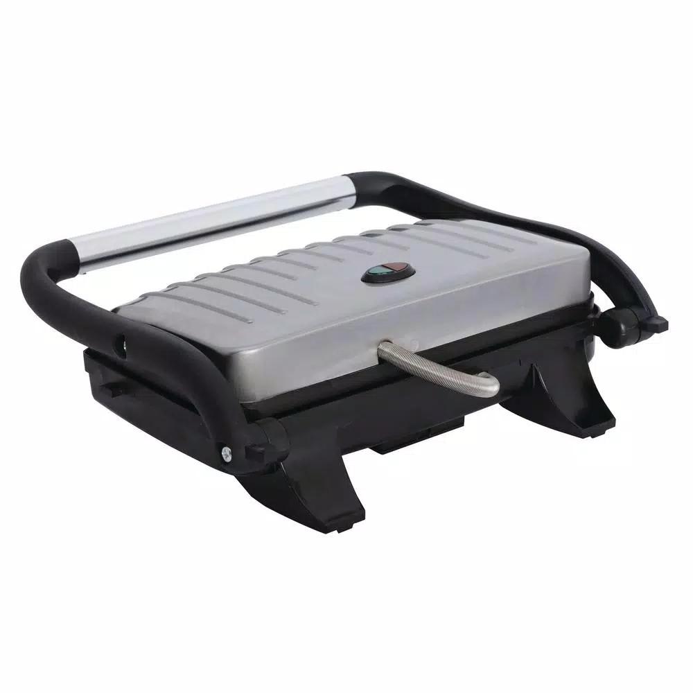 Brentwood Appliances 1,000-Watt Metallic Ceramic Panini Press & Sandwich Maker