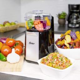 Oster Oskar 2-in-1 Salad Prep and Food Processor, 425W, Black thumbnail 8