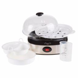Classic Cuisine 7-Egg Silver Egg Cooker with Automatic Shut-off thumbnail 2