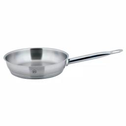 1829 Carl Schmidt Sohn PRO-X 8 in. Satin Stainless Steel Skillet with Aluminum Encapsulated Base thumbnail 1