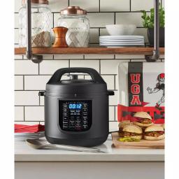 Magic Chef 9-in-1 6 Qt. Matte Black Electric Multi-Cooker with Stainless Steel Interior thumbnail 9