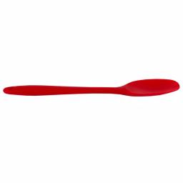 Unbranded Red Silicone Cooking Spoon - Heat Resistant Non-Stick Kitchen Utensil thumbnail 3