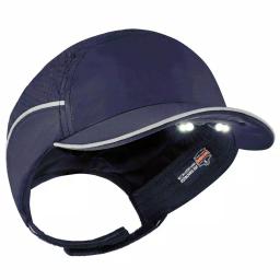 Skullerz 8965 Lightweight Vented Bump Cap with Dual-Action LED Lighting thumbnail 1