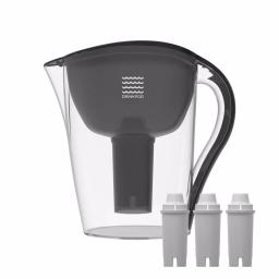 DRINKPOD Alkaline Water Pitcher 3-Pack - 3.5L Capacity Water Ionizer with 8-Stage Filtration thumbnail 1