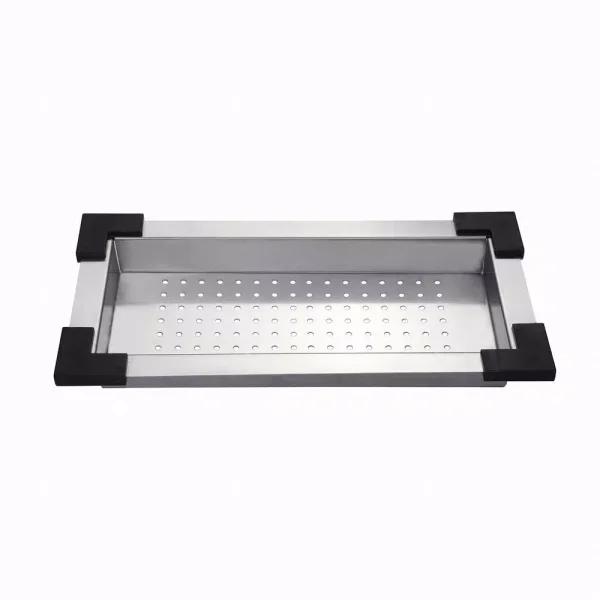 Kraus Stainless Steel Colander with Protective Bumpers