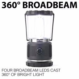LUXPRO 3D Rugged LED Lantern, 1000 Lumens, 360° Broadbeam Light with TackGrip thumbnail 5