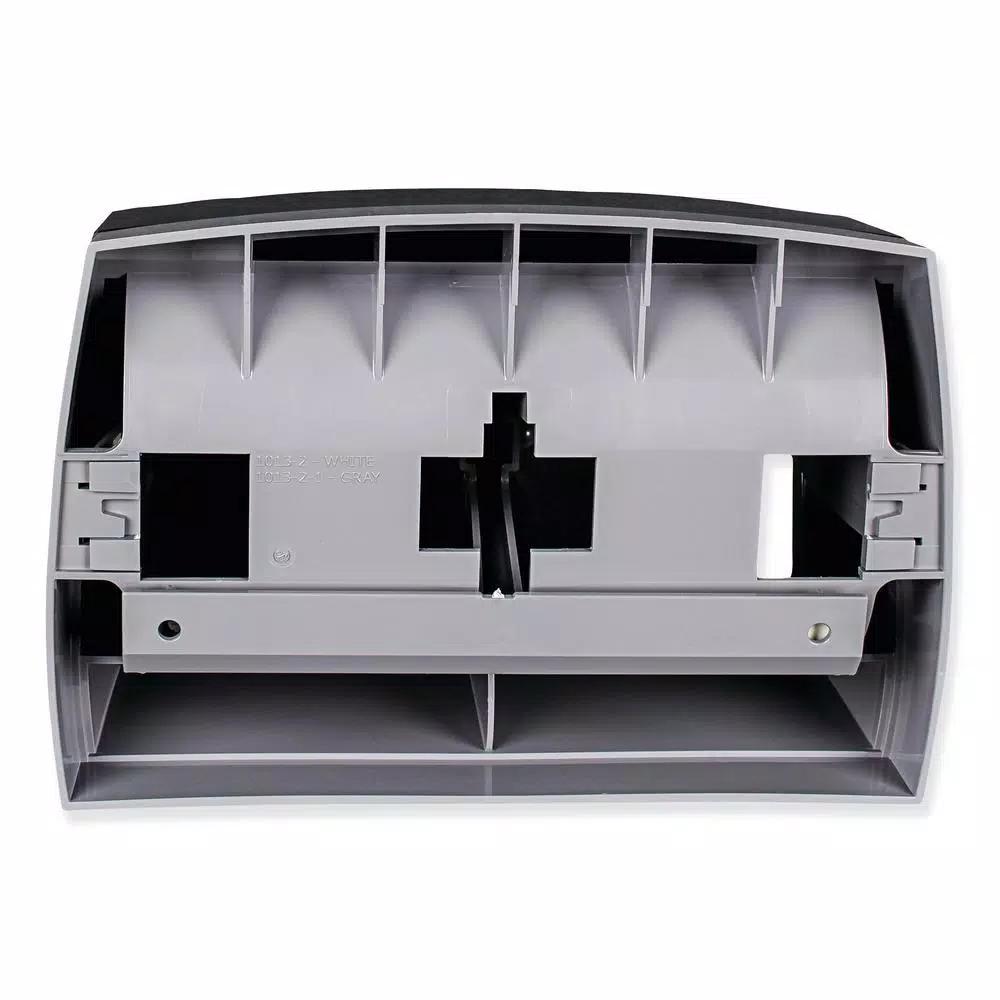 Scott Essential Coreless Double Roll Bathroom Tissue Dispenser, Smoke Gray