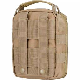 BARSKA CX-900 First Aid Utility Pouch, MOLLE Compatible, Flat Dark Earth thumbnail 4