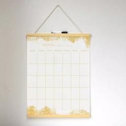 WallPops Gold Dust Dry Erase Tapestry Memo Board - Glam Metallic Wall Hanging thumbnail 1