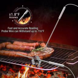 ThermoPro TP-08 Dual Probe Wireless Digital Meat Thermometer for BBQ, Smoker, Grill, and Oven thumbnail 2