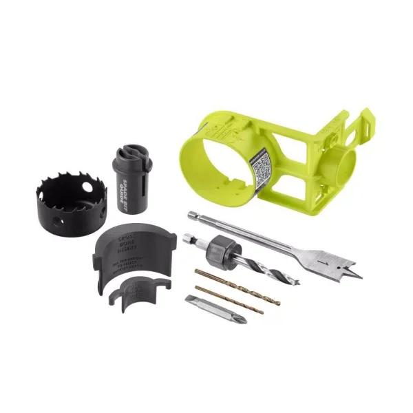 RYOBI Wood Door Lock Installation Kit with Auto-Strike Locator