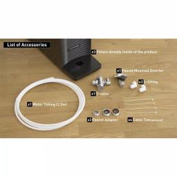 Cuckoo Tankless Countertop Water Purifier & Dispenser - 3-Stage Filtration, Black thumbnail 9