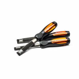 Nicholson WoodChuck 4-in-1 Combination Chisel and Wood Rasp Set, 3-Piece thumbnail 4