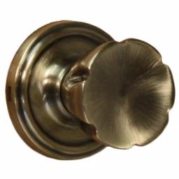 Weslock Antique Brass Half-Dummy Eleganti Door Knob - Interior Privacy Pull thumbnail 1