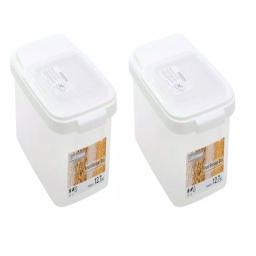 Lustroware Clear Plastic Food Storage Box 2-Piece Set with Airtight Seal thumbnail 1
