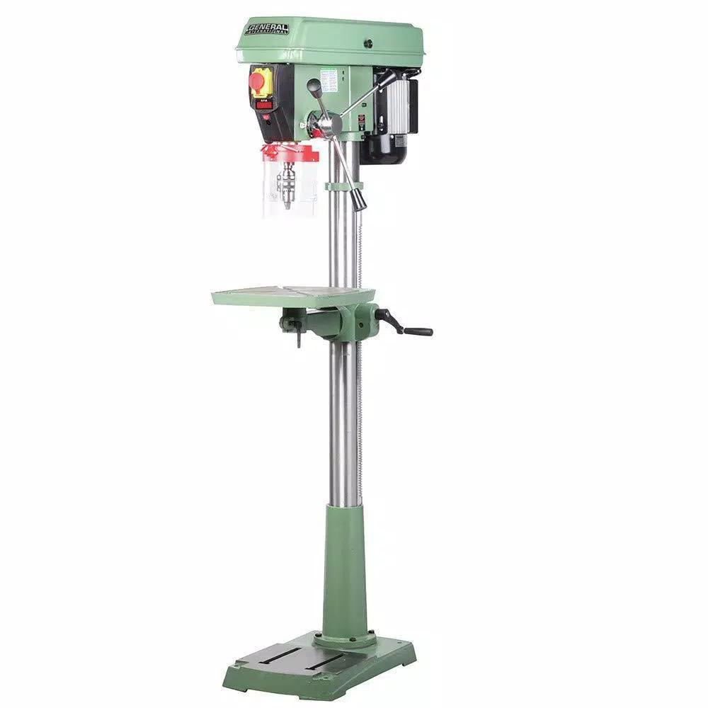 General International 17 in. 3/4 HP Variable Speed Drill Press with Laser Pointer