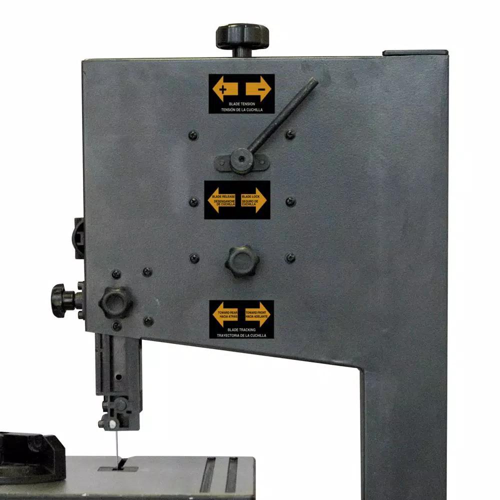 POWERTEC 9 in. Vertical Band Saw, 1/2 HP, 1725 RPM, 120V Corded Power Tool