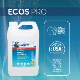 ECOS Pro Orange Plus Heavy-Duty Floor Cleaner Concentrate, 128 oz. thumbnail 3