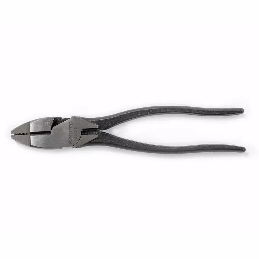 Crescent 9.25 in. High Leverage Lineman's Solid Joint Pliers