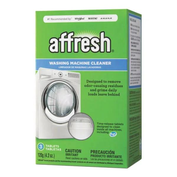 Affresh Washer Cleaner Tablets for HE Washers, 3-Count