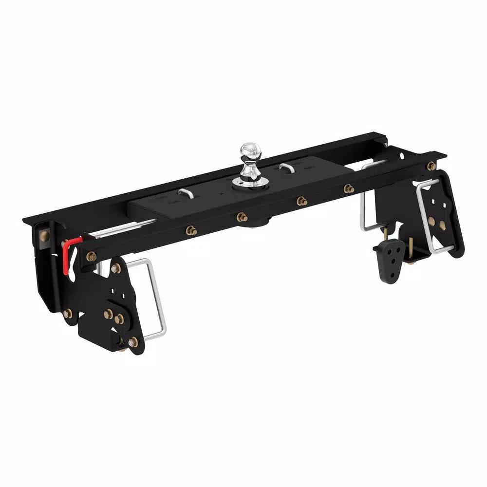 CURT Double Lock Gooseneck Hitch Kit with Brackets for Dodge Ram 2500 3500