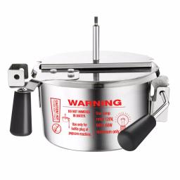 Great Northern Popcorn 6 oz. Black Foundation Model Popcorn Popper Machine thumbnail 4