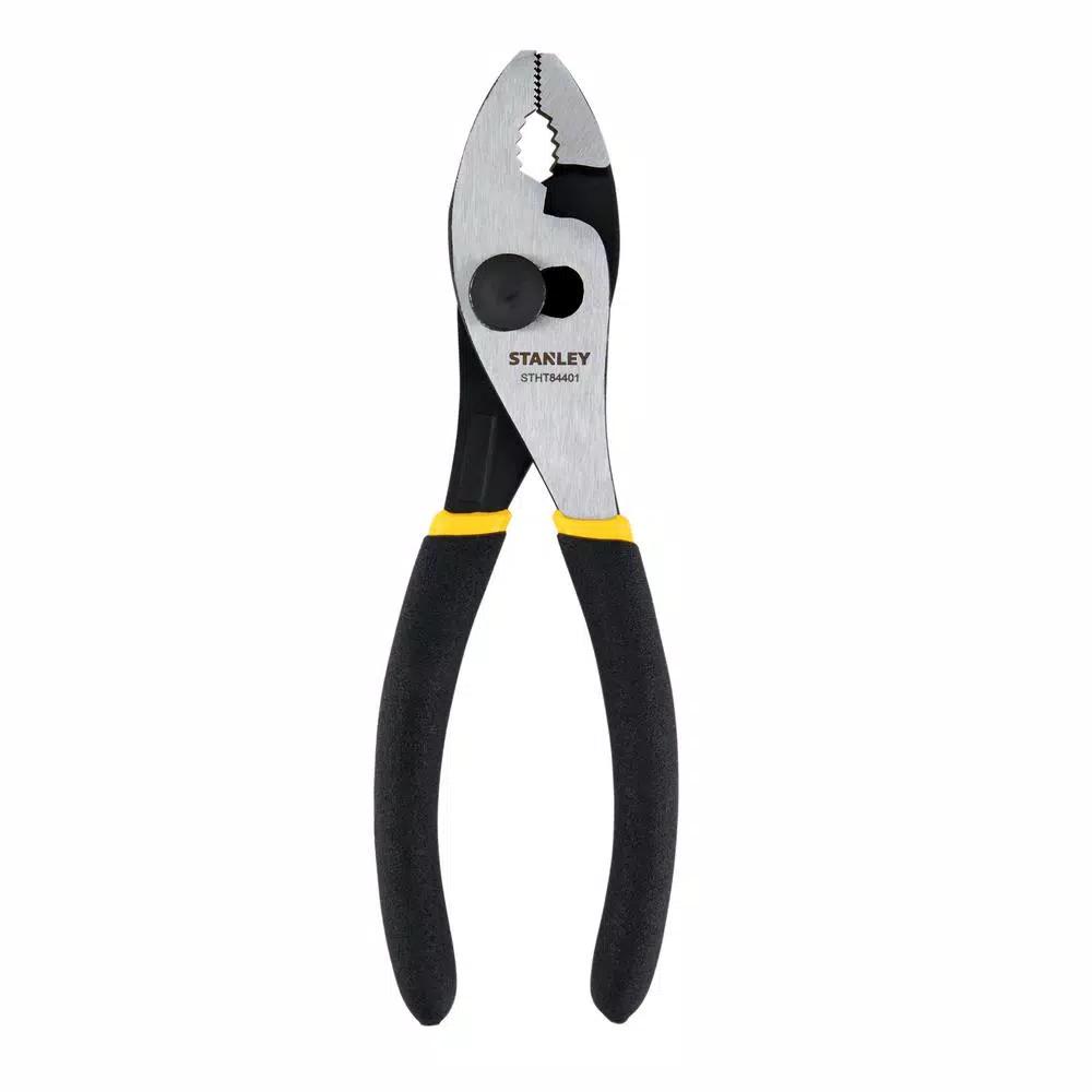Stanley 6 in. Slip Joint Pliers with Double Dipped Grips