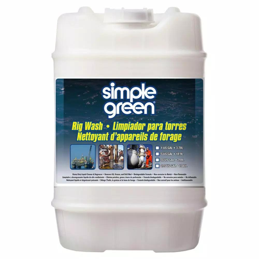 Simple Green 5 Gal. Rig Wash Heavy-Duty Concentrated Degreaser & Cleaner