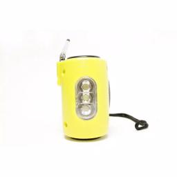 Mayday The Element Dynamo Powered Solar Emergency Radio and Flashlight with NOAA Weather Alert, Yellow thumbnail 3