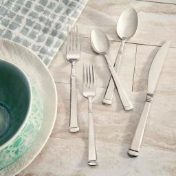 Hampton Forge Avenue 20-Piece 18/0 Stainless Steel Flatware Set, Service for 4 thumbnail 3