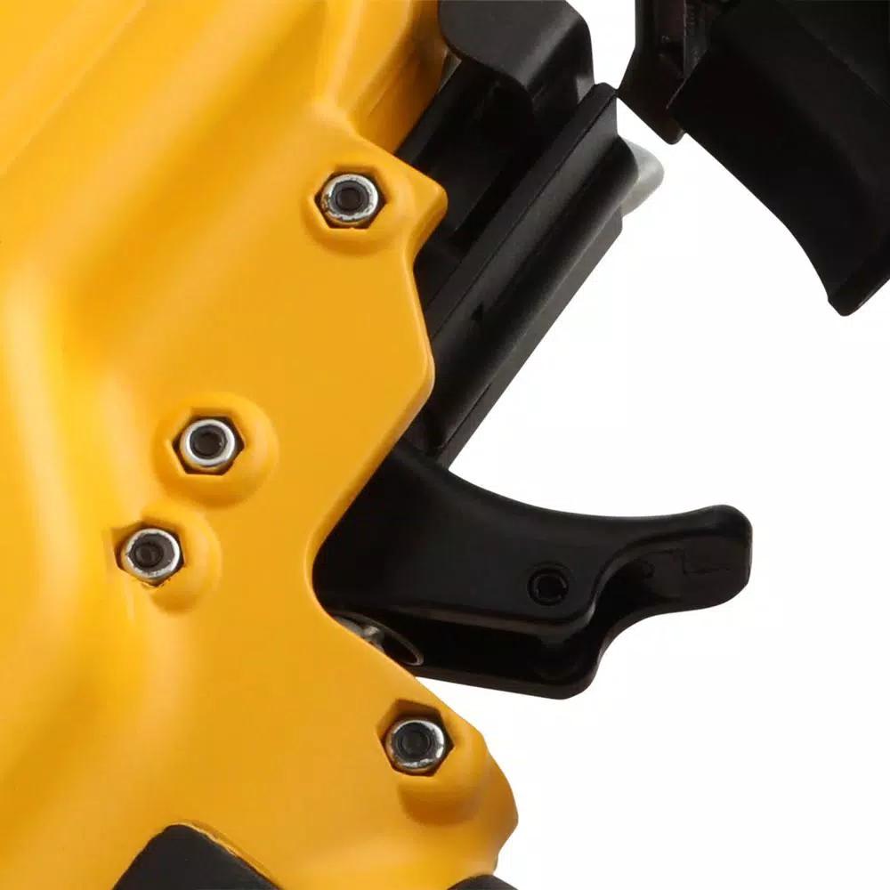 DEWALT 15-Degree Pneumatic Coil Roofing Nailer with 7,200-Pack Galvanized Steel Nails