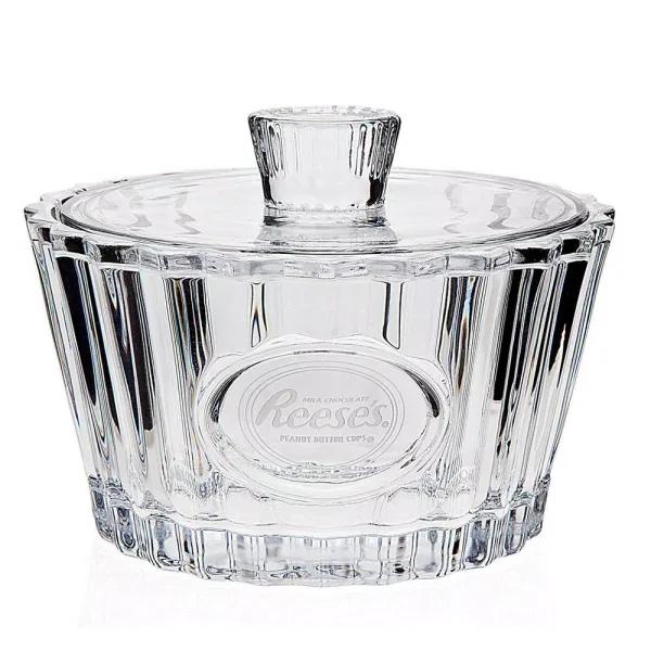 Godinger Hershey's Reeses Inspired Crystal Covered Candy Box