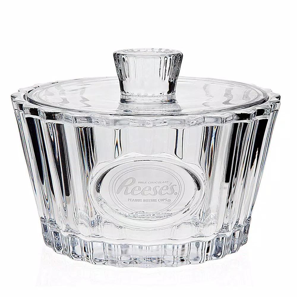 Godinger Hershey's Reeses Inspired Crystal Covered Candy Box