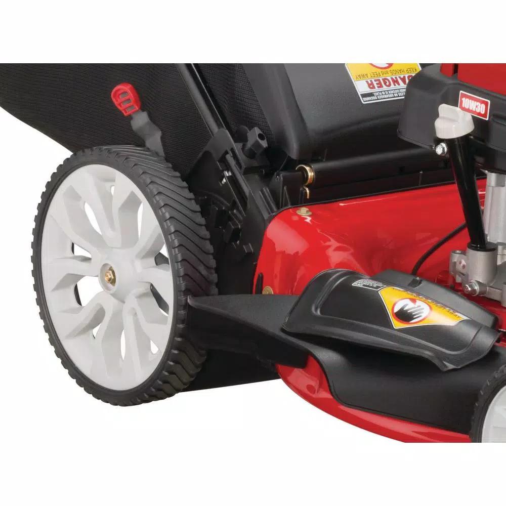 Troy-Bilt 21 in. 159 cc Gas Self-Propelled Walk Behind Lawn Mower with TriAction Cutting System