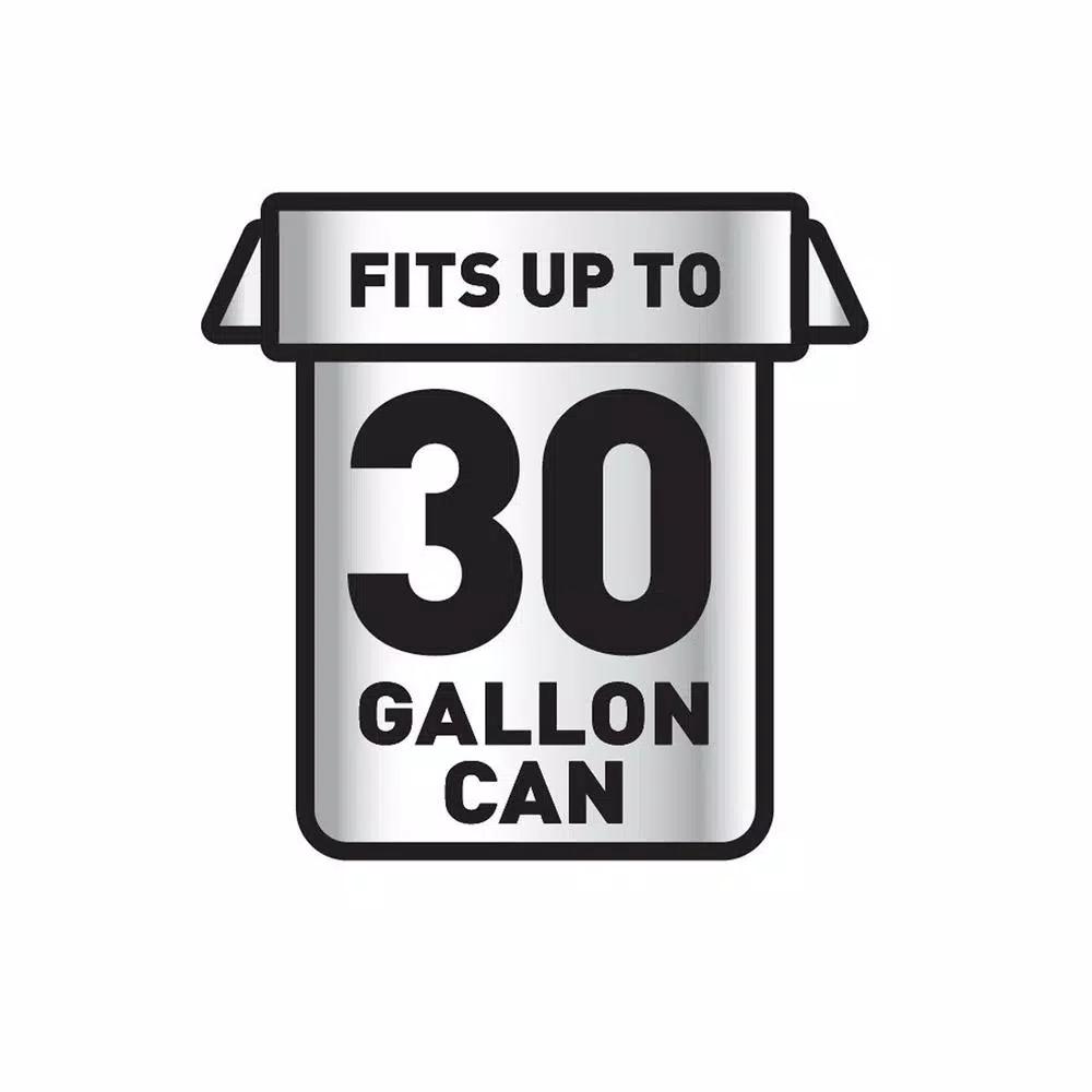 Glad ForceFlexPlus 30 Gallon Black Drawstring Trash Bags, Heavy Duty, 70 Count
