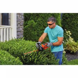 Black+Decker 20 in. 3.8 Amp Corded Electric Hedge Trimmer with Sawblade Feature thumbnail 2