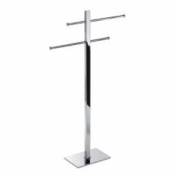 Nameeks Gedy Bridge Freestanding Towel Rack, Stainless Steel with Polished Chrome Finish thumbnail 1