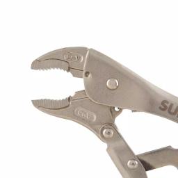 SUNEX TOOLS Sunex LP10C 10 in. Curved Jaw Locking Pliers with Wire Cutter thumbnail 2