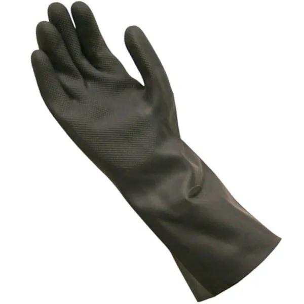 Grease Monkey Pro Cleaning Neoprene Multi-Purpose Gloves, Long Cuff, Black, XL
