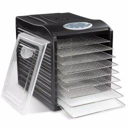 Ivation Stainless Steel Food Dehydrator Machine with 9 Trays, 600W Digital Timer & Temperature Control thumbnail 1