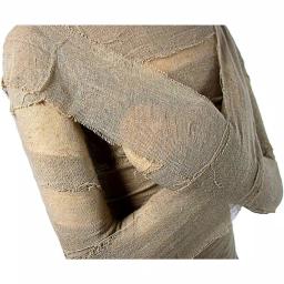 Haunted Hill Farm 5 ft. Standing Wrapped Mummy Halloween Prop thumbnail 8