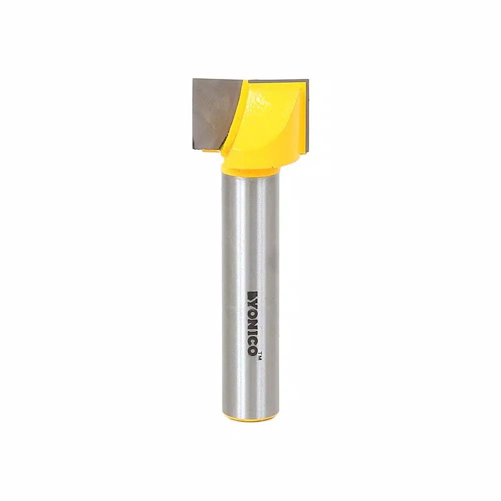 Yonico 1 in. Diameter Bottom Cleaning Router Bit with 1/2 in. Shank Carbide Tipped