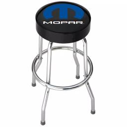 Plasticolor MOPAR Officially Licensed Garage Stool with Chrome Plated Legs thumbnail 1